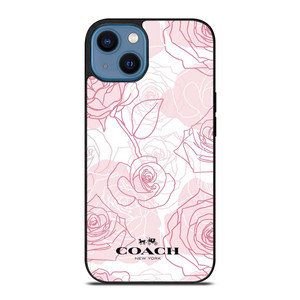 COACH ROSES iPhone 14 Case Cover COACH ROSES iPhone 14 Case Cover