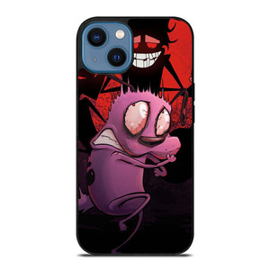 COURAGE THE COWARDLY DOG CARTOON iPhone 14 Case Cover