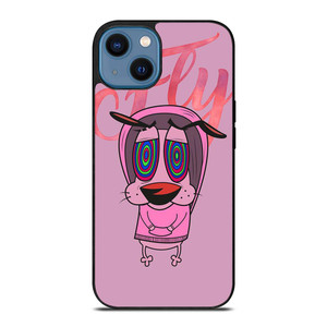 COURAGE THE COWARDLY DOG FLY iPhone 14 Case Cover
