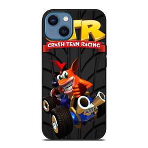 CRASH TEAM RACING BANDICOOT CTR TIRE iPhone 14 Case Cover CRASH TEAM RACING BANDICOOT CTR TIRE iPhone 14 Case Cover