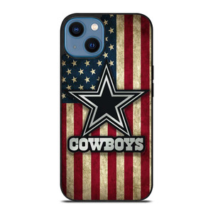 DALLAS COWBOYS AMERICAN FLAG iPhone 14 Case Cover DALLAS COWBOYS AMERICAN FLAG iPhone 14 Case Cover