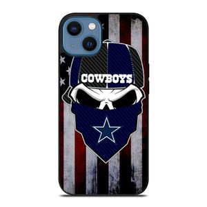 DALLAS COWBOYS SKULL LOGO iPhone 14 Case Cover DALLAS COWBOYS SKULL LOGO iPhone 14 Case Cover