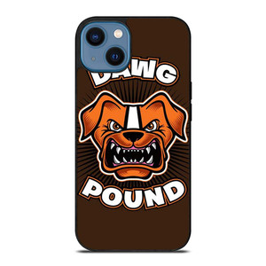 DAWG POUND CLEVELAND BROWNS iPhone 14 Case Cover