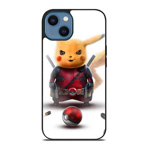 DEADPOOL PIKACHU POKEMON iPhone 14 Case Cover