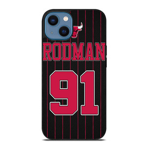 DENNIS RODMAN CHICAGO BULLS 2 iPhone 14 Case Cover