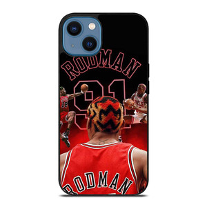 DENNIS RODMAN CHICAGO BULLS COOL iPhone 14 Case Cover