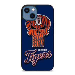 DETROIT TIGERS SKULL LOGO iPhone 14 Case Cover DETROIT TIGERS SKULL LOGO iPhone 14 Case Cover