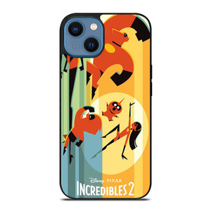 DISNEY THE INCREDIBLES 2 ART iPhone 14 Case Cover