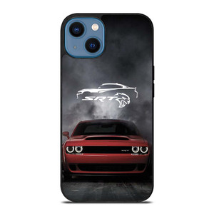 DODGE SRT SMOKED LOGO iPhone 14 Case Cover DODGE SRT SMOKED LOGO iPhone 14 Case Cover