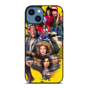 DOOM PATROL CHARACTERS iPhone 14 Case Cover DOOM PATROL CHARACTERS iPhone 14 Case Cover