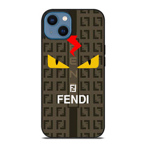 FENDI ROMA EYES LOGO iPhone 14 Case Cover