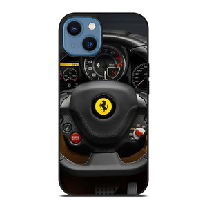 FERRARI STEERING WHEEL iPhone 14 Case Cover