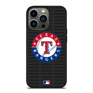 TEXAS RANGERS BASEBALL BLACK iPhone 13 Pro Case Cover