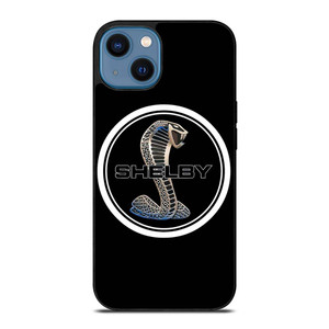 FORD MUSTANG SHELBY METAL LOGO iPhone 14 Case Cover FORD MUSTANG SHELBY METAL LOGO iPhone 14 Case Cover