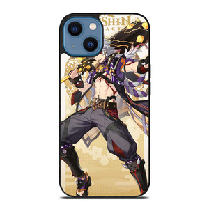 GENSHIN IMPACT ARATAKI ITTO iPhone 14 Case Cover GENSHIN IMPACT ARATAKI ITTO iPhone 14 Case Cover