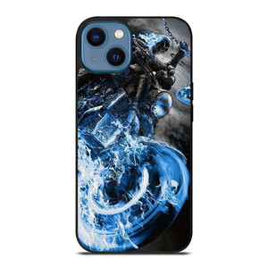 GHOST RIDER BLUE FIRE iPhone 14 Case Cover