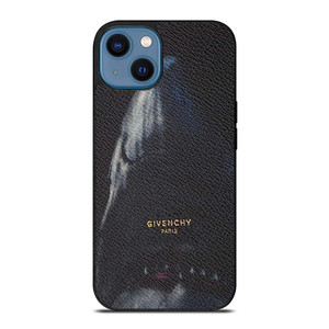 GIVENCHY PARIS SHARK LEATHER iPhone 14 Case Cover