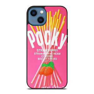 GLICO POCKY STRAWBERRY iPhone 14 Case Cover