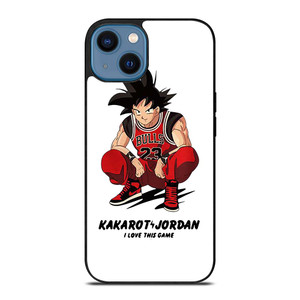 GOKU CHICAGO BULLS KAKAROT JORDAN iPhone 14 Case Cover