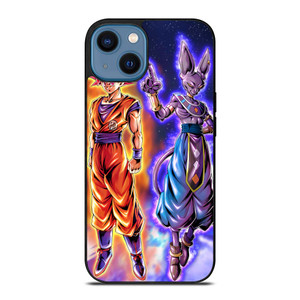 GOKU VS BEERUS DRAGON BALL iPhone 14 Case Cover