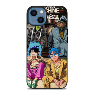 GORILLAZ BAND CARTOON iPhone 14 Case Cover GORILLAZ BAND CARTOON iPhone 14 Case Cover