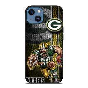 GREEN BAY PACKERS NFL MASCOT iPhone 14 Case Cover