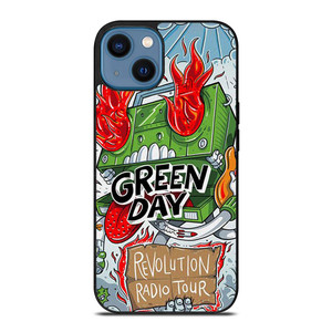GREEN DAY REVOLUTION RADIO TOUR iPhone 14 Case Cover