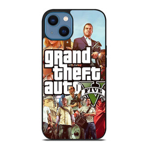 GTA 5 GRAND THEFT AUTO GAME iPhone 14 Case Cover