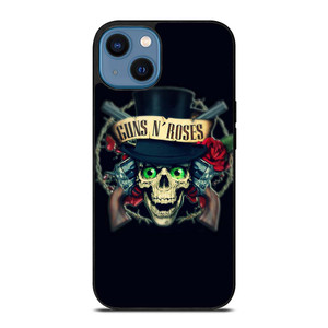 GUNS N ROSES SKULL LOGO iPhone 14 Case Cover