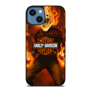 HARLEY DAVIDSON GHOST RIDER iPhone 14 Case Cover