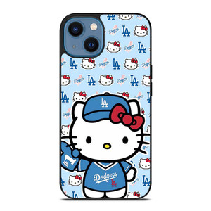 HELLO KITTY DODGERS COLLAGE iPhone 14 Case Cover