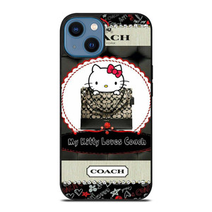HELLO KITTY LOVES COACH iPhone 14 Case Cover