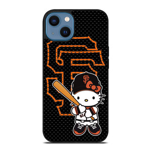 HELLO KITTY SAN FRANCISCO GIANTS MLB iPhone 14 Case Cover