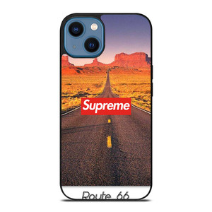 HISTORICAL ROUTE 66 US SUPREME iPhone 14 Case Cover