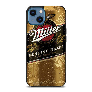 ICED MILLER GENUINE DRAFT BEER CAN iPhone 14 Case Cover