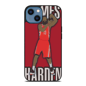 JAMES HARDEN HOUSTON ROCKETS CARTOON iPhone 14 Case Cover