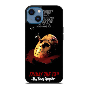 JASON FRIDAY THE 13TH HORROR MOVIE iPhone 14 Case Cover