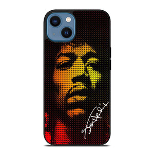 JIMI HENDRIX SIGNATURE iPhone 14 Case Cover JIMI HENDRIX SIGNATURE iPhone 14 Case Cover