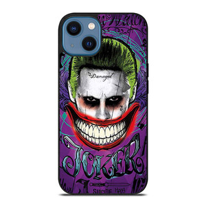 JOKER SUICIDE SQUAD ART iPhone 14 Case Cover JOKER SUICIDE SQUAD ART iPhone 14 Case Cover