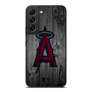 LOS ANGELES ANGELS BASEBALL MLB WOOD LOGO Samsung Galaxy S22 Plus Case Cover