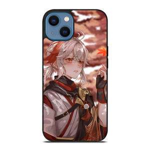 KAEDEHARA KAZUHA GENSHIN IMPACT GAME iPhone 14 Case Cover KAEDEHARA KAZUHA GENSHIN IMPACT GAME iPhone 14 Case Cover