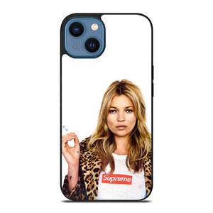 KATE MOSS SUPREME iPhone 14 Case Cover KATE MOSS SUPREME iPhone 14 Case Cover