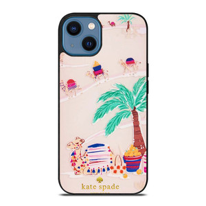 KATE SPADE DESERT CAMEL iPhone 14 Case Cover
