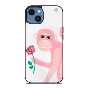 KATE SPADE MONKEY APPLIQUE iPhone 14 Case Cover