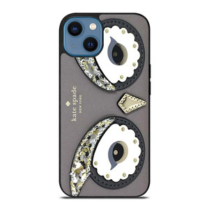 KATE SPADE OWL APPLIQUE iPhone 14 Case Cover KATE SPADE OWL APPLIQUE iPhone 14 Case Cover
