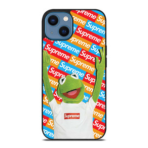 KERMIT FROG SESAME SUPREME iPhone 14 Case Cover KERMIT FROG SESAME SUPREME iPhone 14 Case Cover