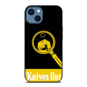 KNIVES OUT DANIEL CRAIG SILHOUETTE iPhone 14 Case Cover KNIVES OUT DANIEL CRAIG SILHOUETTE iPhone 14 Case Cover
