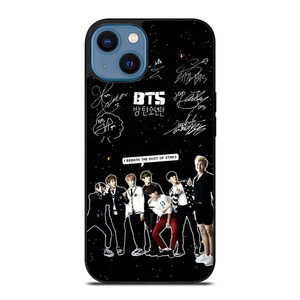 KPOP BANGTAN BOYS BTS SIGNATURE  iPhone 14 Case Cover
