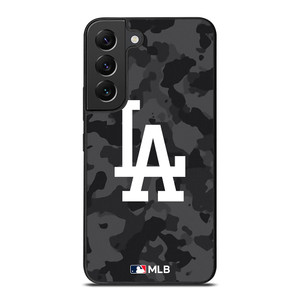 LOS ANGELES DODGERS BASEBALL BLACK CAMO Samsung Galaxy S22 Plus Case Cover