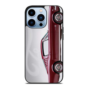 1965 FORD MUSTANG RED CAR iPhone 13 Pro Max Case Cover 1965 FORD MUSTANG RED CAR iPhone 13 Pro Max Case Cover